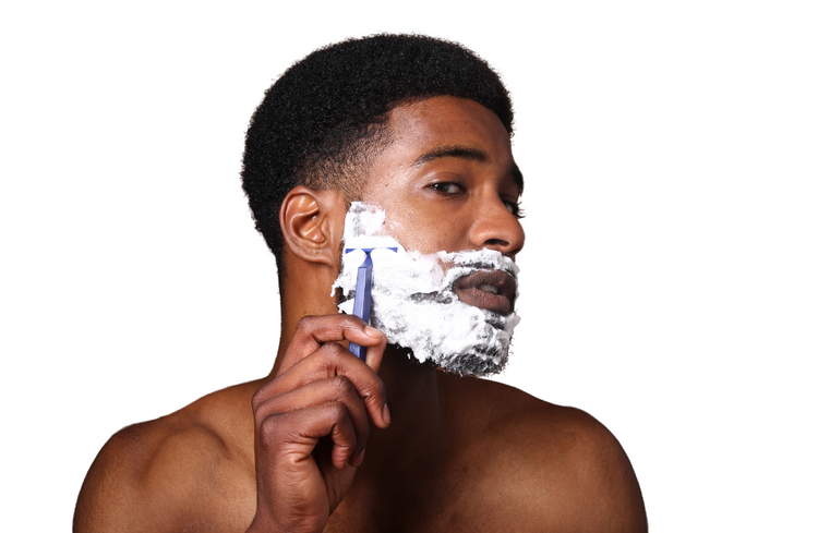 Man Shaving