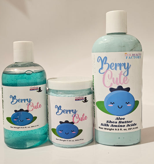 Berry Cute Body Wash, Lotion & Whipped Sugar Scrub