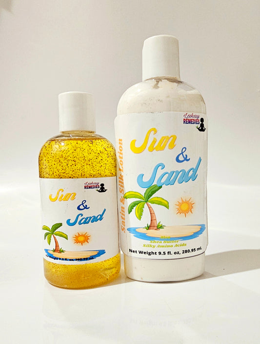 Sun & Sand Body Wash & Lotion Set