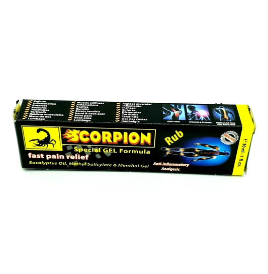 Scorpion Muscle Pain Relief Gel Fast 
