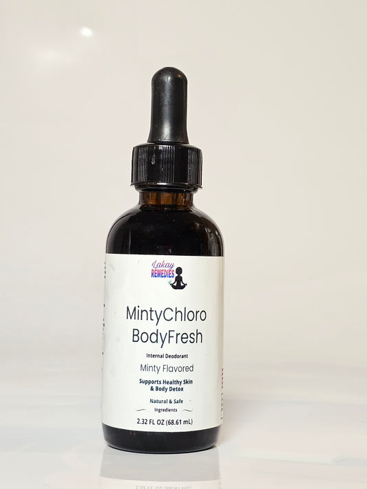 MintyChloro BodyFresh Drops- Body Odor, Gut & Skin