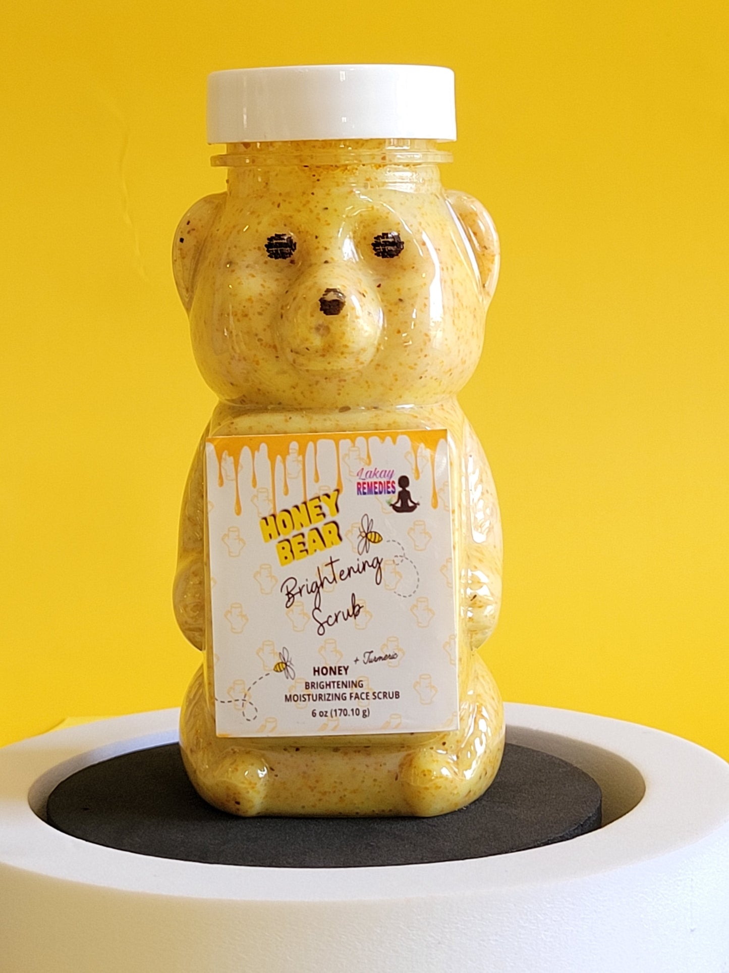 Honey Bear Brightening Turmeric Face Scrub