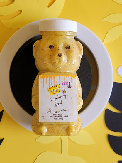 Honey Bear Brightening Turmeric Face Scrub