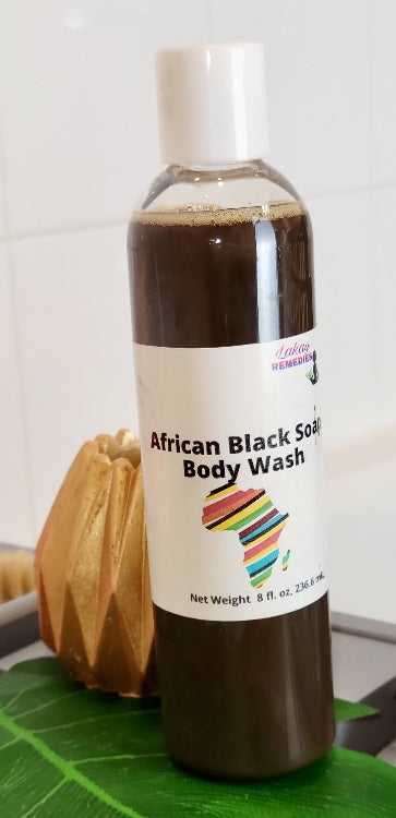 Lakay remedies African Black Soap Body Wash