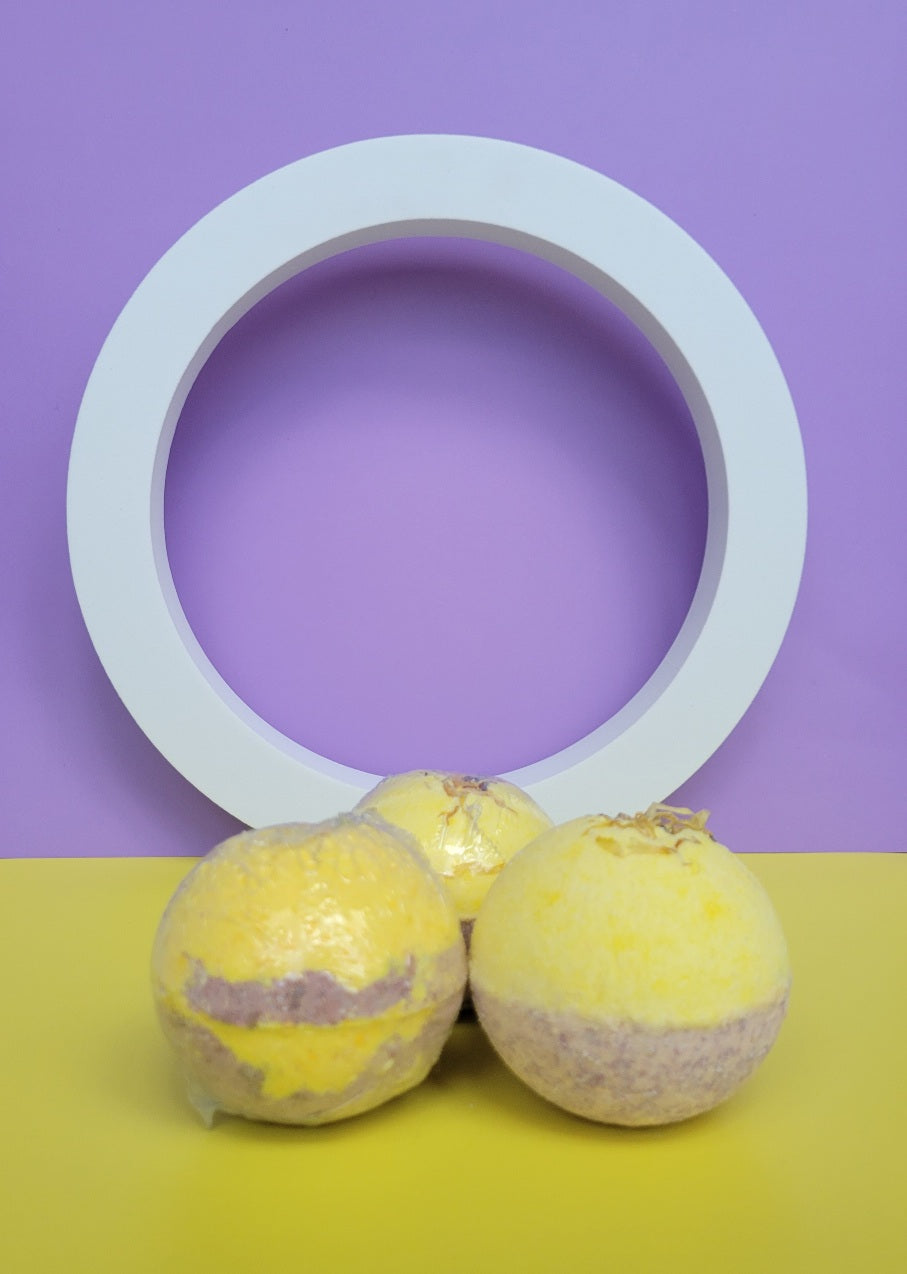 Lemon Lavender Bath Bombs