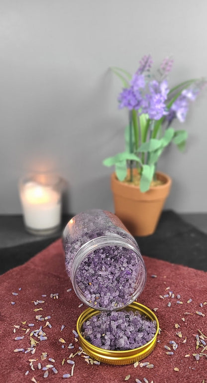 Black Amber & Lavender Bath Salt