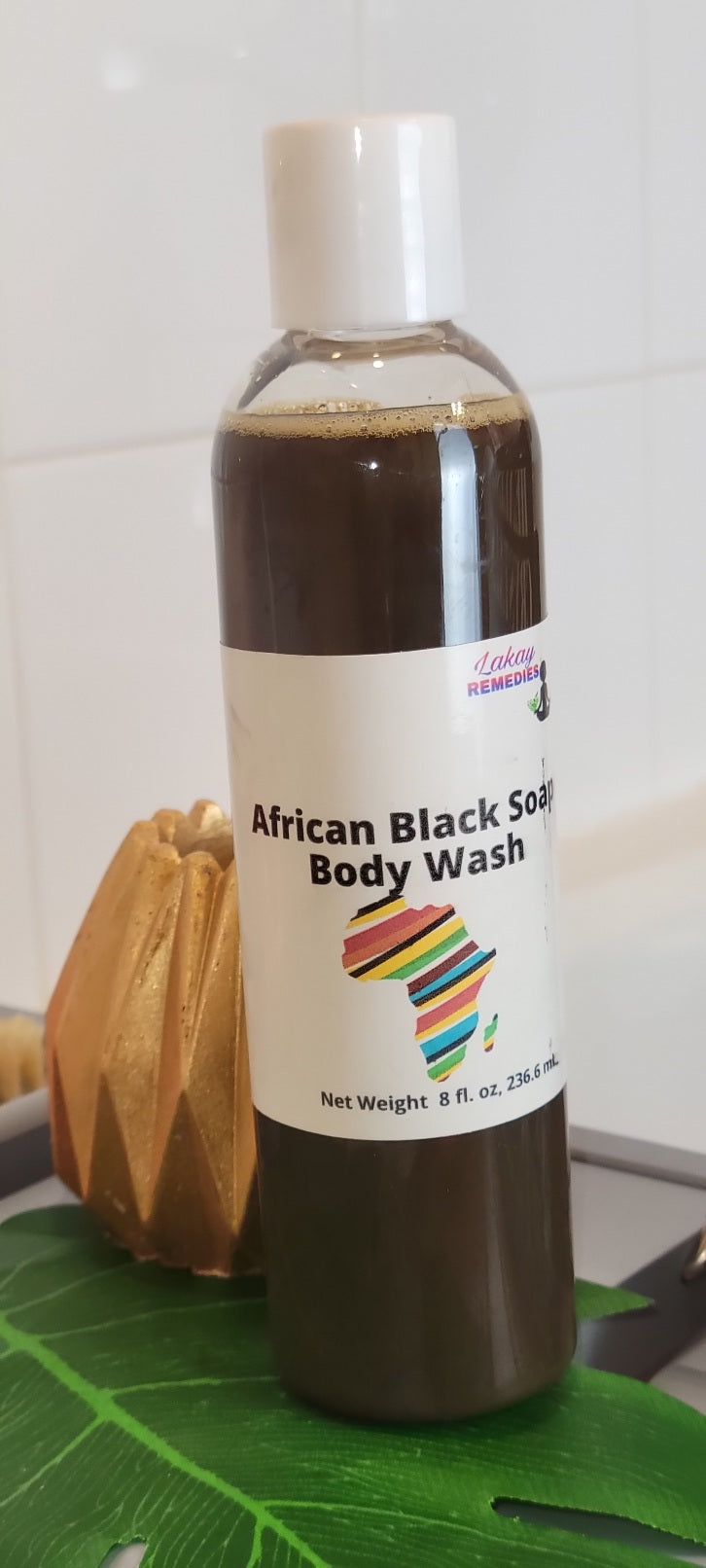 Lakay Remedies African Black Soap Body Wash