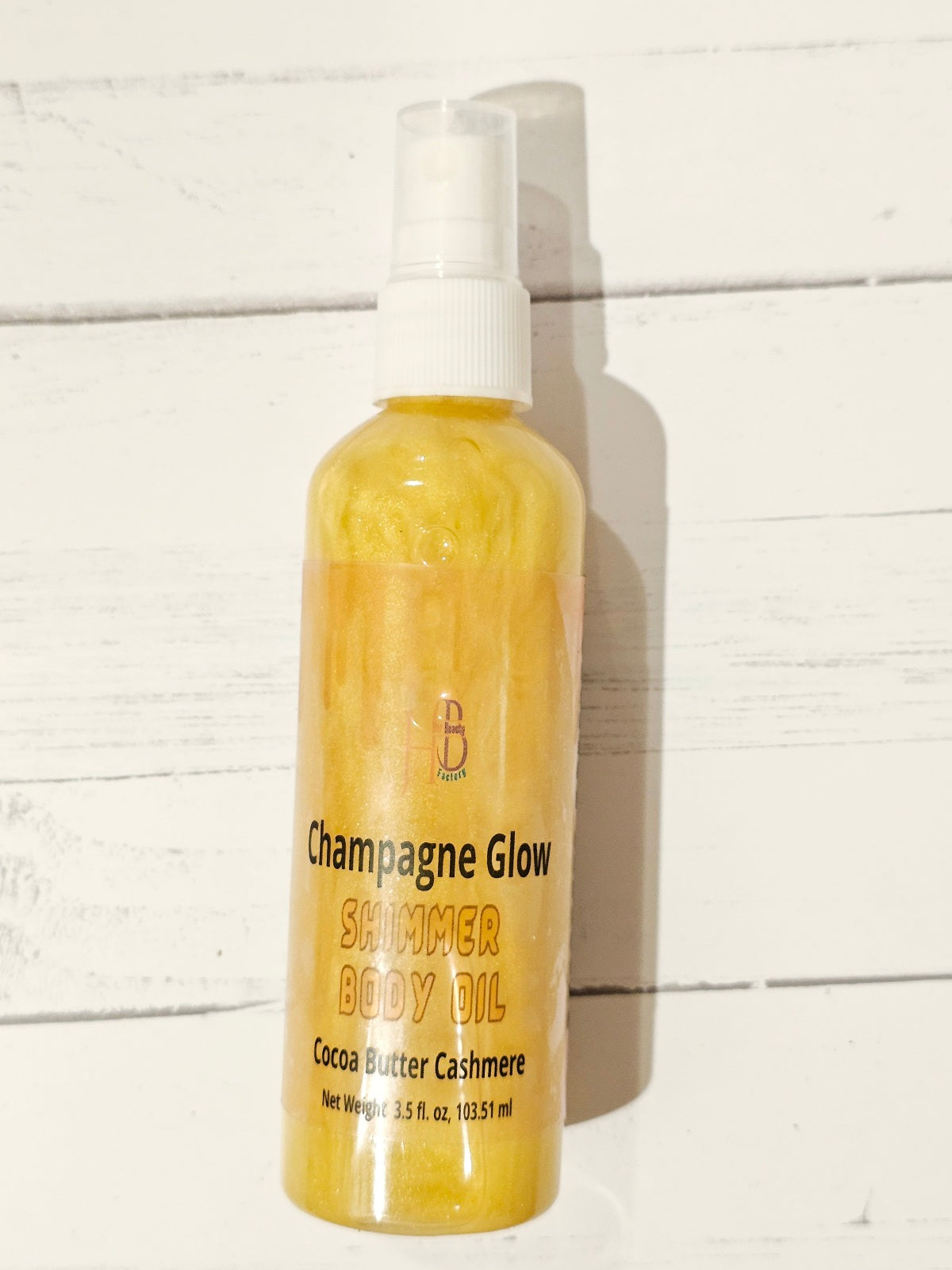 Champagne Glow Shimmer Body Oil