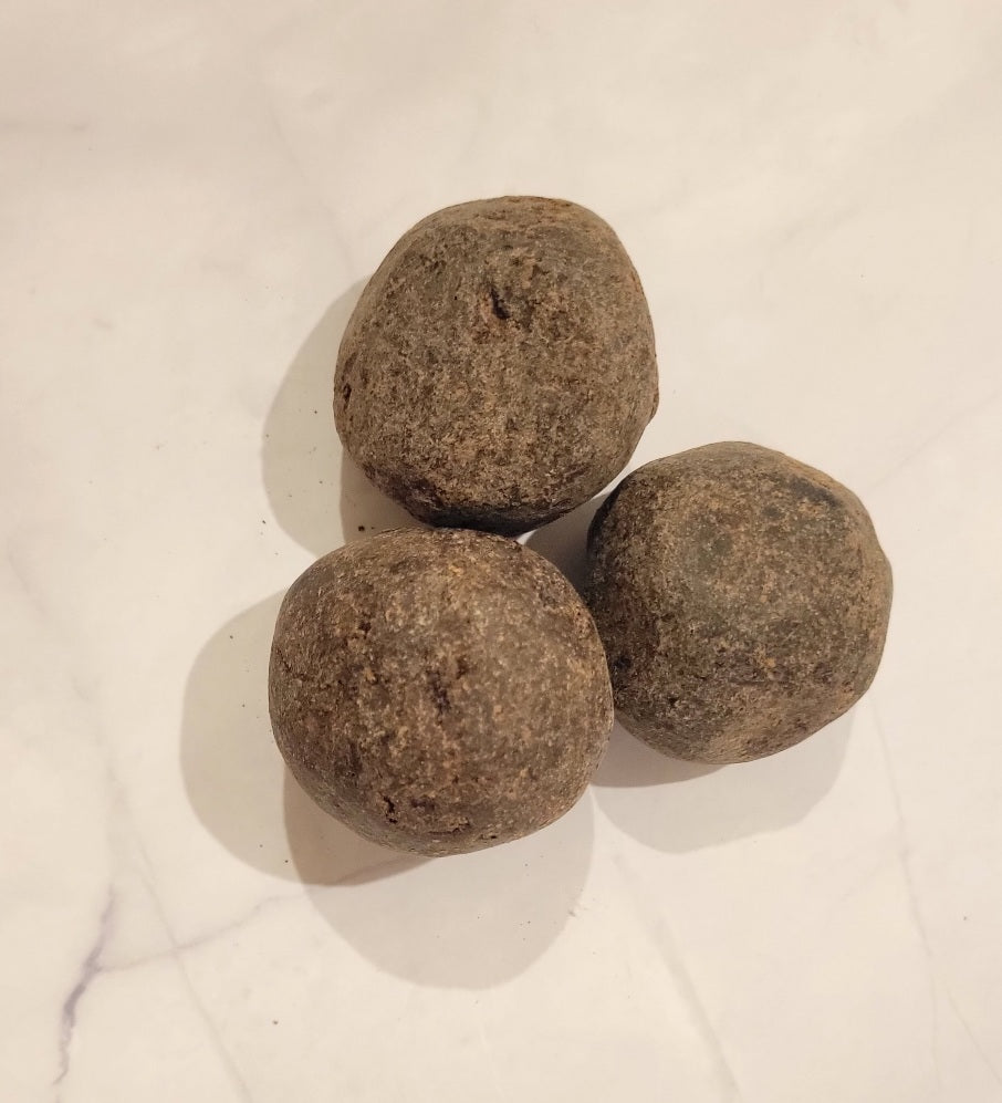 Haitian Cocoa Balls / Chocolate Balls 100% Raw Natural - 3 Chokola Balls