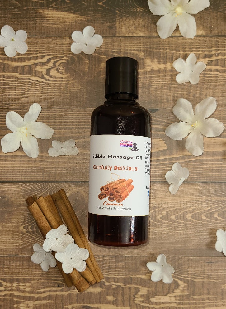 Edible Cinnamon Massage Oil