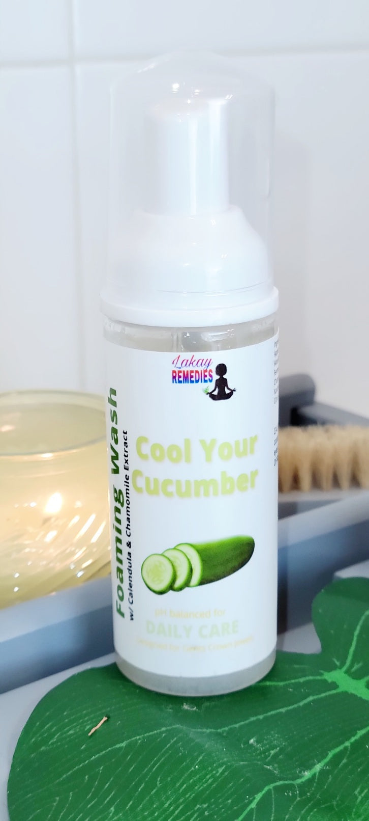 Cool Your Cucumber Men Intimate Daily Foam Wash