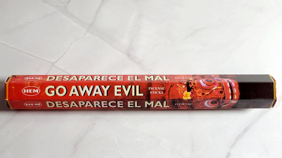 Go Away Evil Incense Sticks