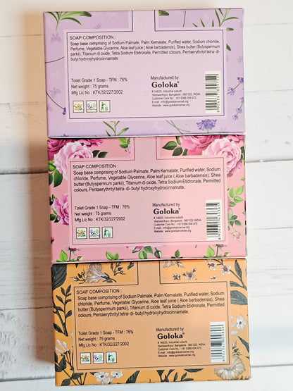 Floral Trio Soap Collection