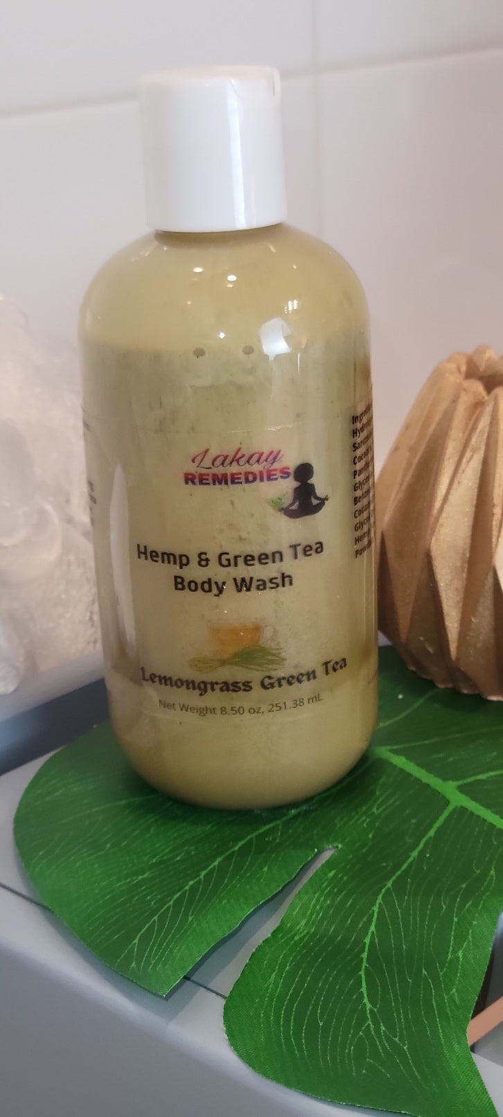 Hemp & Green Tea  Body Wash