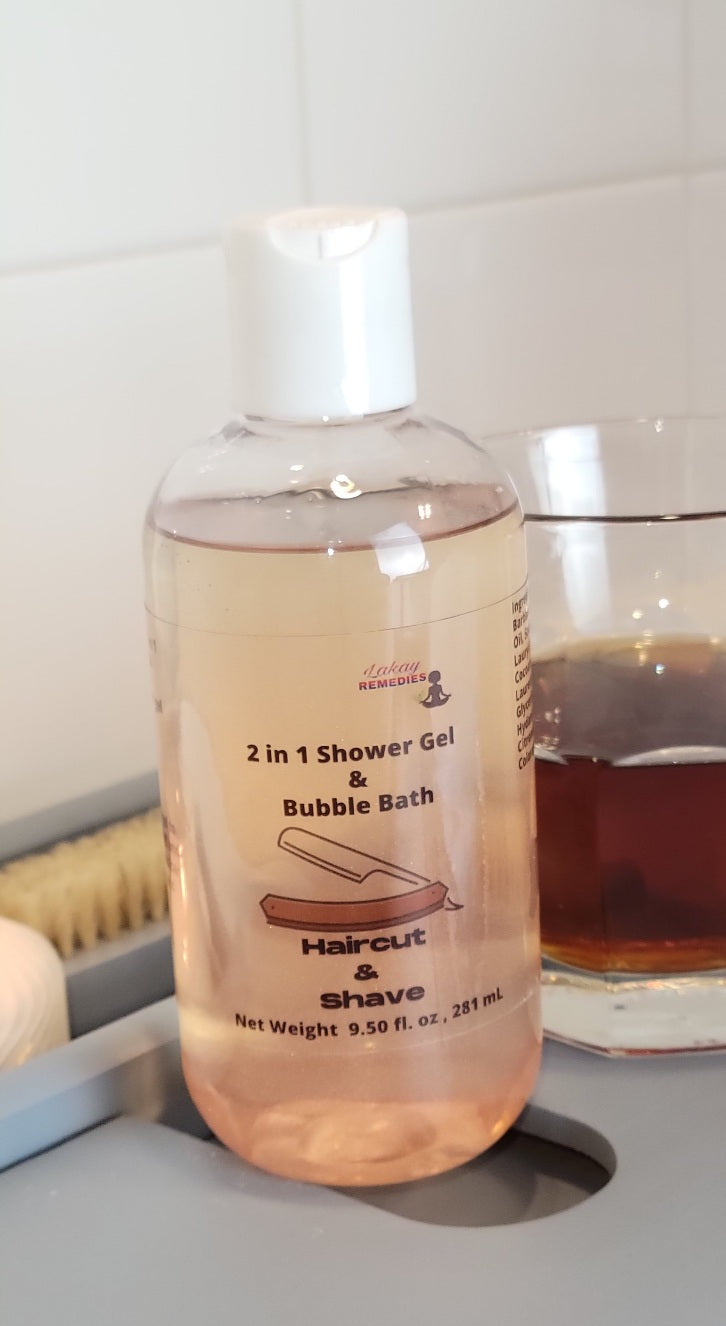 Shave & Haircut 2 in 1 Shower Gel & Bubble Bath