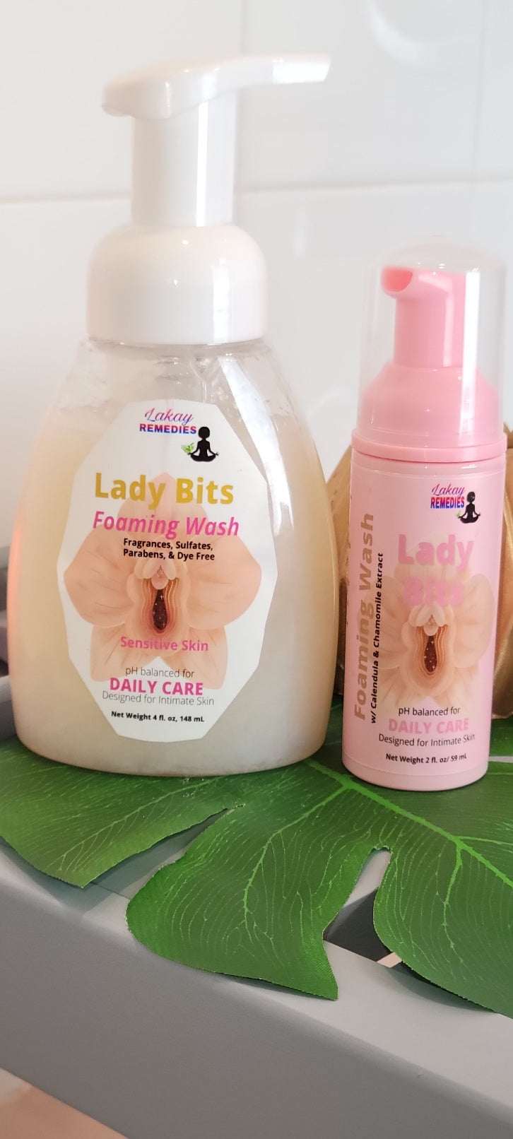 Lady Bits Sensitive Skin Intimate Daily Care Foam Wash