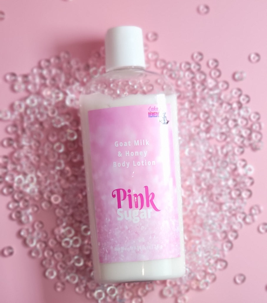 Pink Sugar Goat Milk & Honey Body Lotion