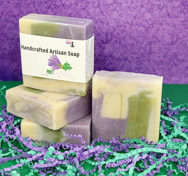 Mint Lavender Handmade Soap