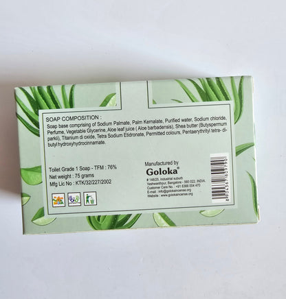 Goloka Nourishing Aloe Vera Natural Soap | Relaxing & Refreshing
