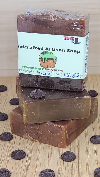 Peppermint Chocolate Handmade Soap