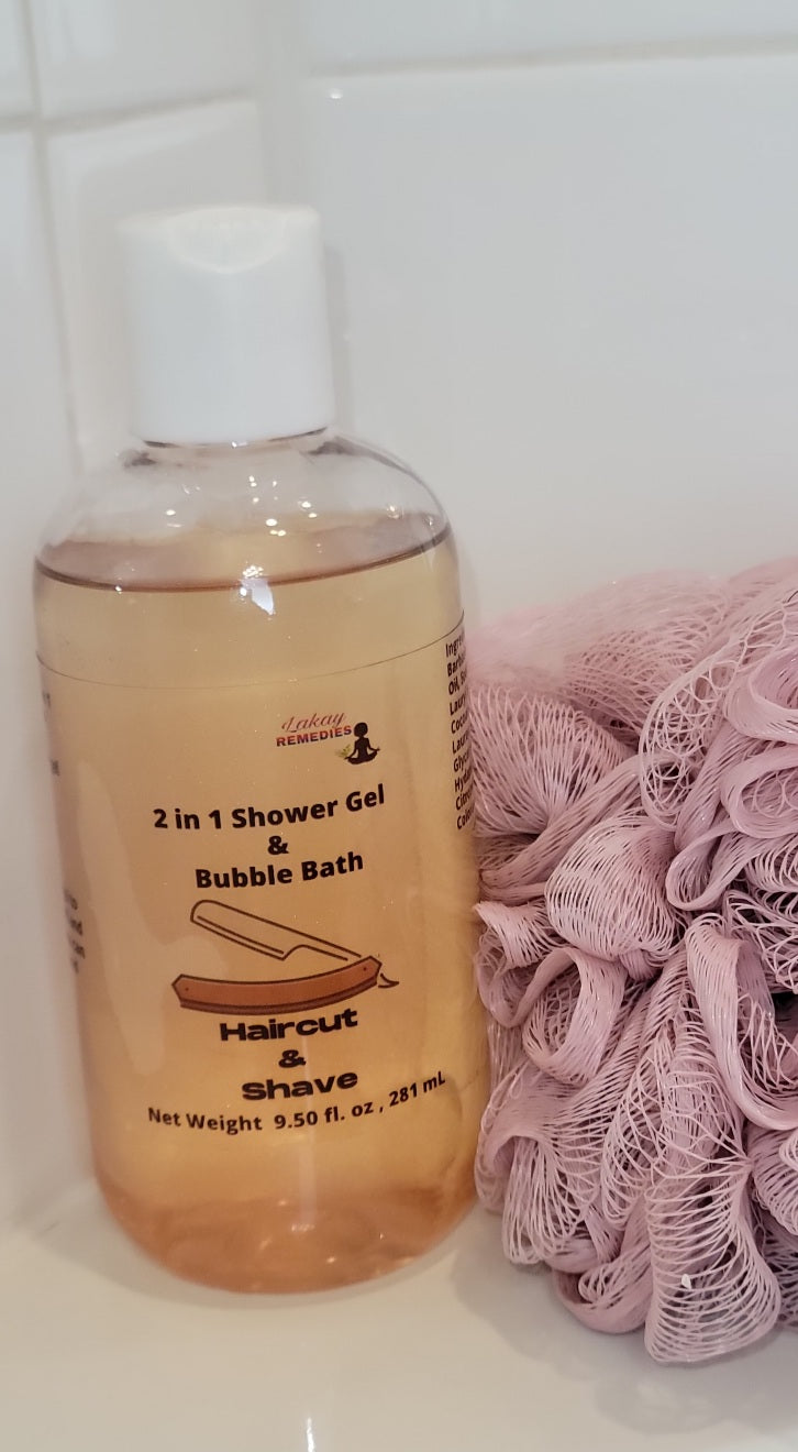 Shave & Haircut 2 in 1 Shower Gel & Bubble Bath