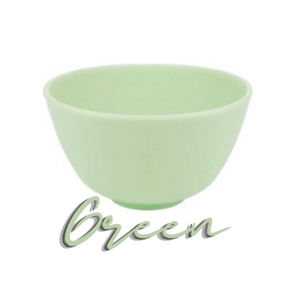 Green Silicone Mixing Bowl for Facial Mask