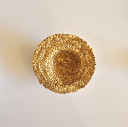 Mini Hat, 1 Pc Straw Hat, Elegua Straw Hat